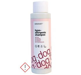 Detaljeret produktbillede af DanaVet Hypoallergenic Hunde Shampoo 500 ml. på tilbud