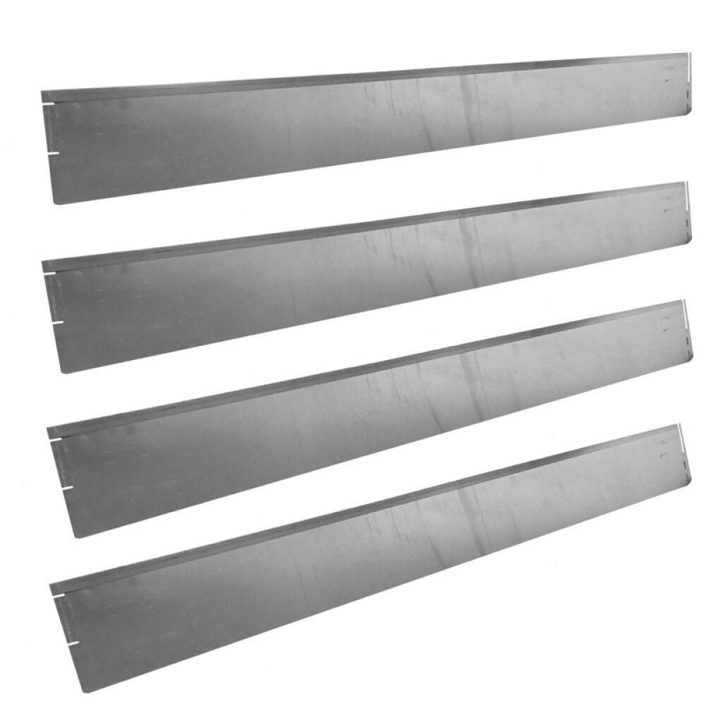 Produktbillede af Bedafgrænser i metal 118 cm x 13 cm 4 stk. på tilbud i høj kvalitet