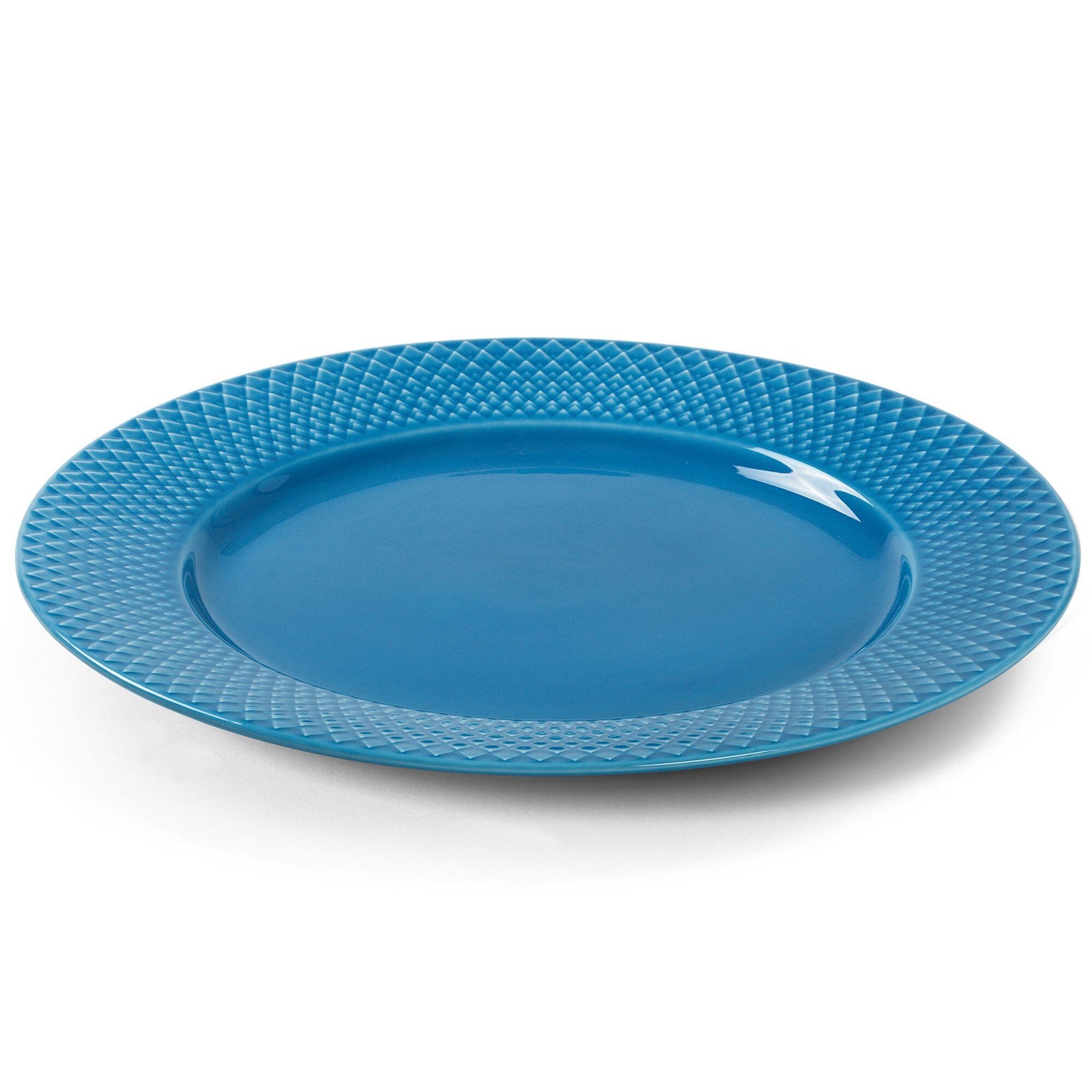 Lyngby porcelæn Lyngby porcelæn Rhombe Color middagstallerken, 27 cm – detaljebillede (Tallerkener)