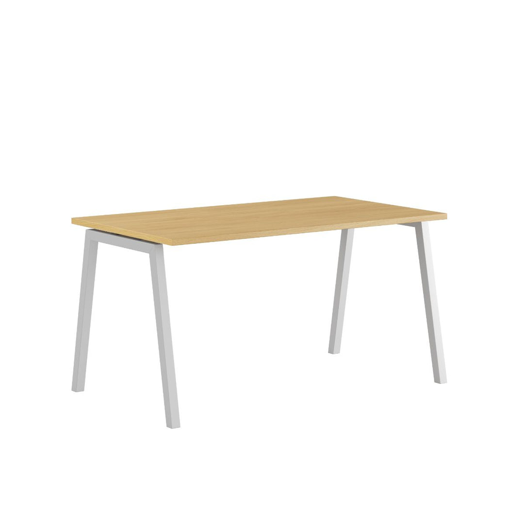 Produktbillede af Luna A Bord 140x80cm Eg-hvid på tilbud