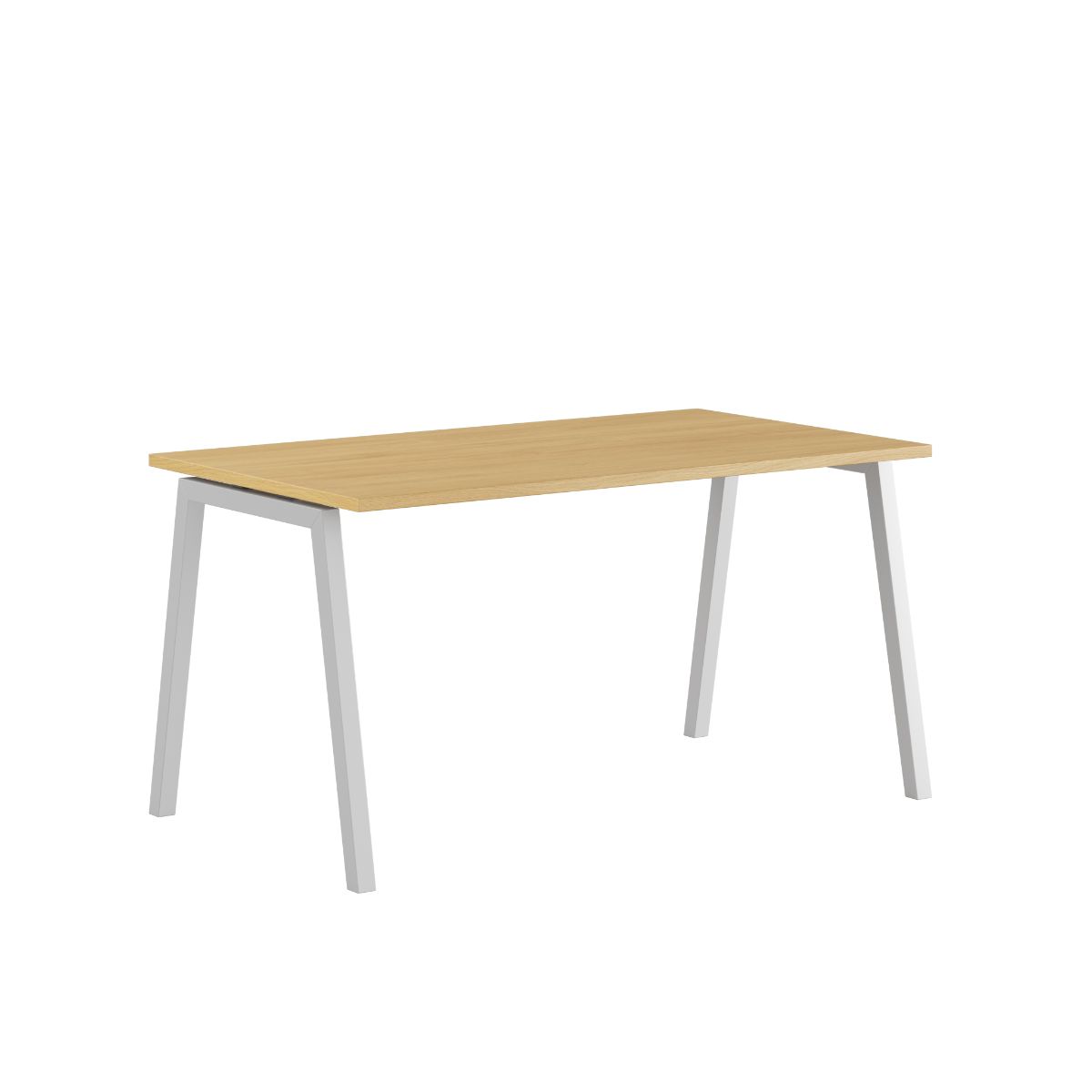 Produktbillede af Luna A Bord 140x80cm Eg-hvid på tilbud