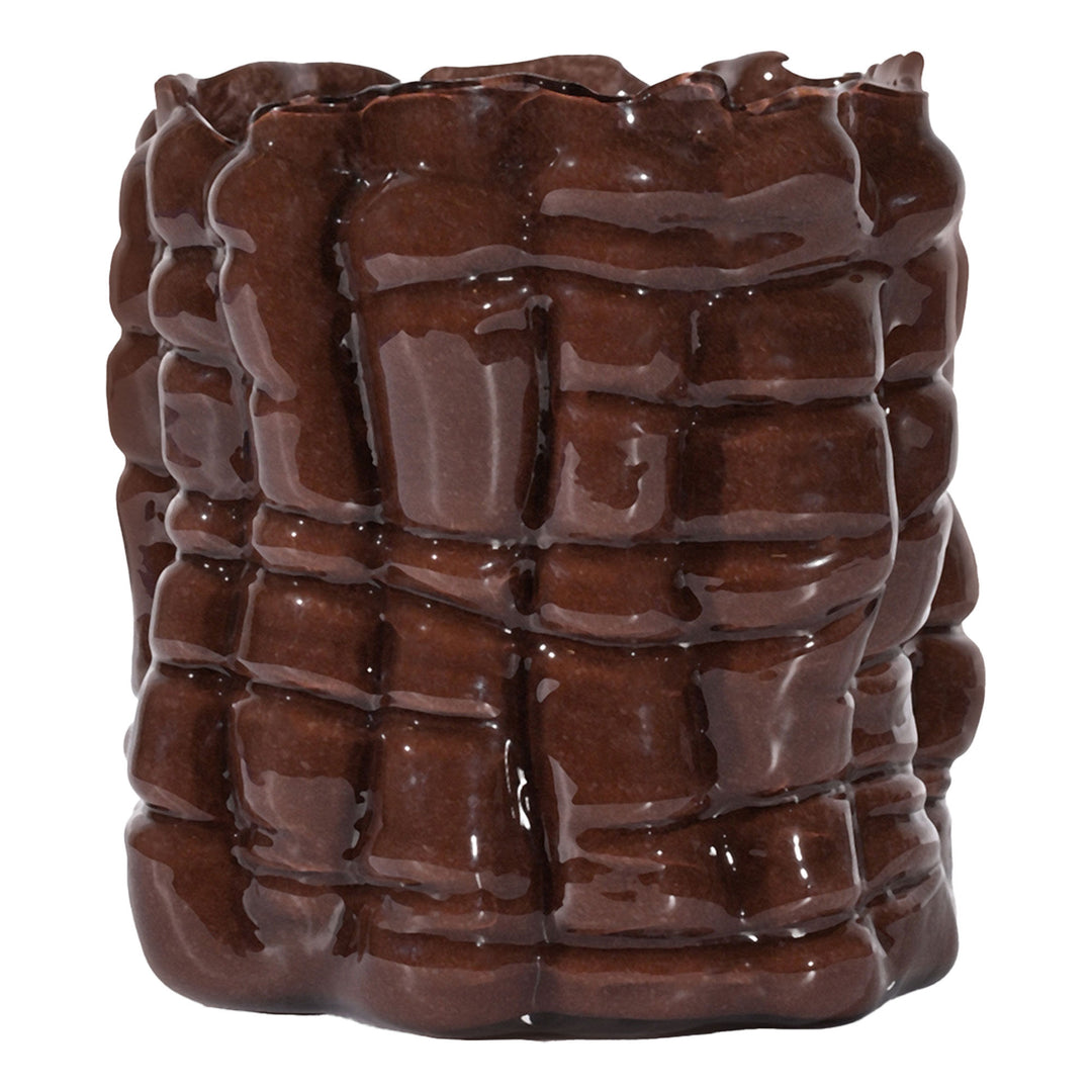 Byon Byon Laranne S fyrfadsstage 10 cm, brun – produktbillede (Lysestager)