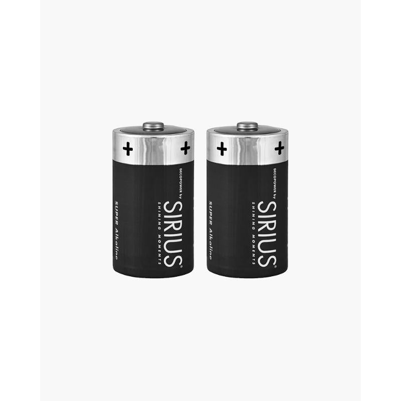 Produktbillede af Sirius DecoPower C batterier 2 stk. i premium kvalitet