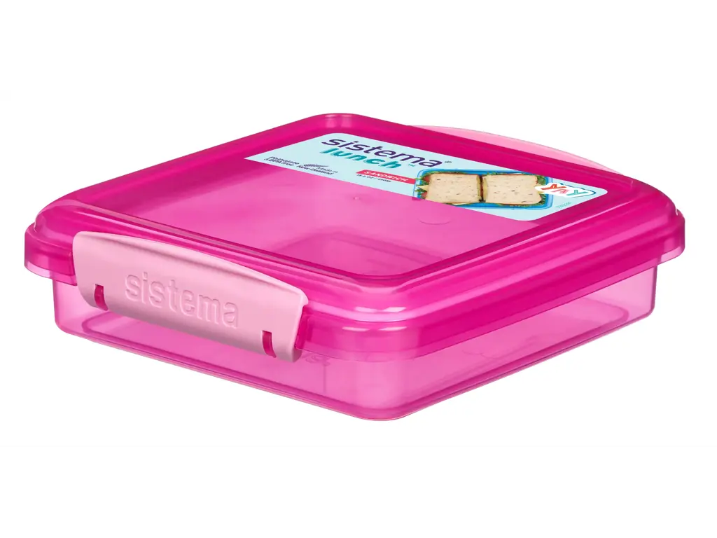 Sistema Sandwich Box 450ml Pink