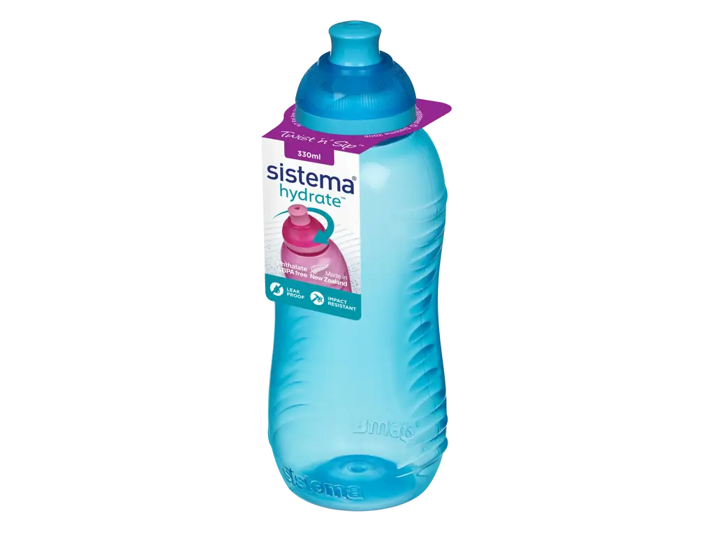 Sistema Twist n Sip 330ml blå