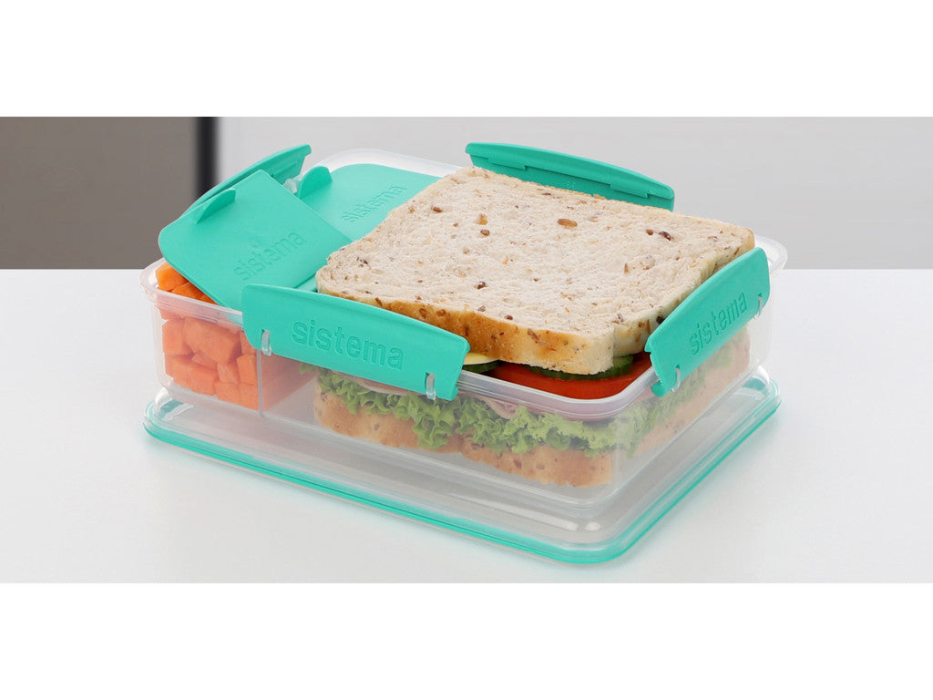 Produktbillede af Sistema Snack Attack Duo 975ml i premium kvalitet