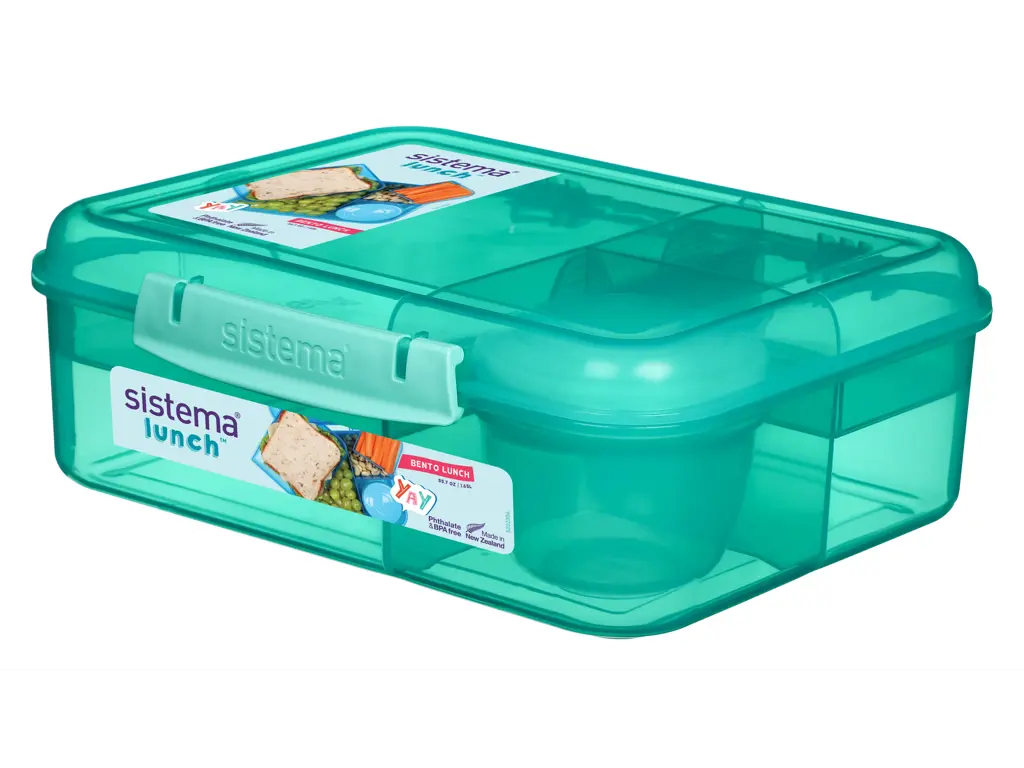Sistema Bento Lunch Grøn 1,65L