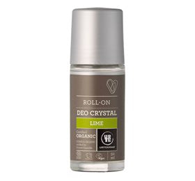 Produktbillede af Urtekram Deo krystal roll on Lime 50ml. på tilbud