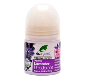 Detaljeret produktbillede af Dr.organic Deo roll on Lavender 50 ml på tilbud