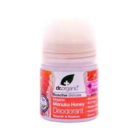 Detaljeret produktbillede af Dr.organic Deo roll on Manuka 50 ml på tilbud