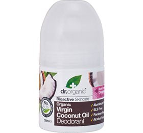 Detaljeret produktbillede af Dr.organic Deo roll on Coconut 50 ml på tilbud