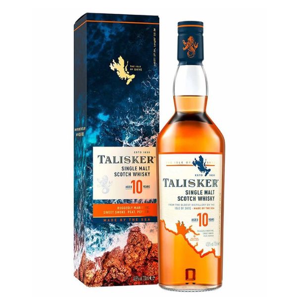 Produktbillede af Talisker 10 Yo Single Malt Scotch Fl 70 på tilbud i brug