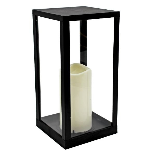 Lanterne 32 Cm. M/ Led Bloklys Sort/kvadratisk/klar Glas ❤ Kæmpe udvalg i HAAHR & CO ❤ Billig fragt og hurtig levering 2 - 5 hverdage - Varenummer: BAR-666837 / Ean: '5703535024415 på lager - Udsalg på Home Barindretning Lamper Spar op til 62% - Over 785 kendte brands på udsalg