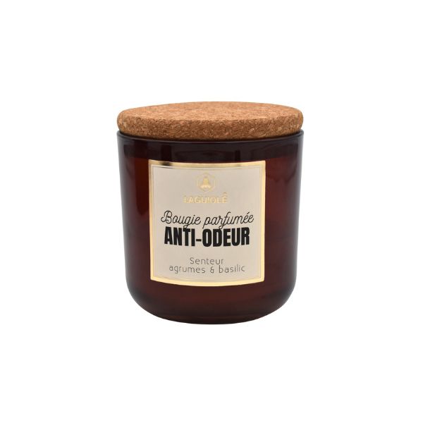 Produktbillede af Lg Stearinlys Med Korklåg på tilbud i premium kvalitet