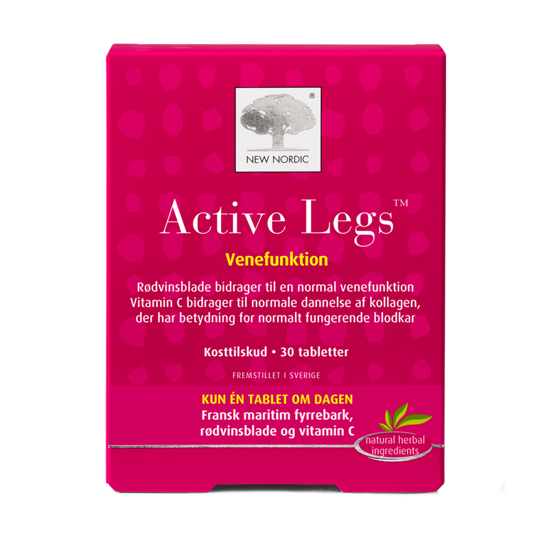 Stort online udvalg i New Nordic Active Legs 30 tabl. ❤ New Nordic ❤ Hurtig levering: 1 - 2 Hverdage og gratis fragt v/køb over 295 kr. GLS til pakkeshop ❤ Varenummer: HG-45420 og barcode / Ean: 5021807457809 på lager - Kæmpe udvalg i Sundhed - Over 454 design brands på udsalg