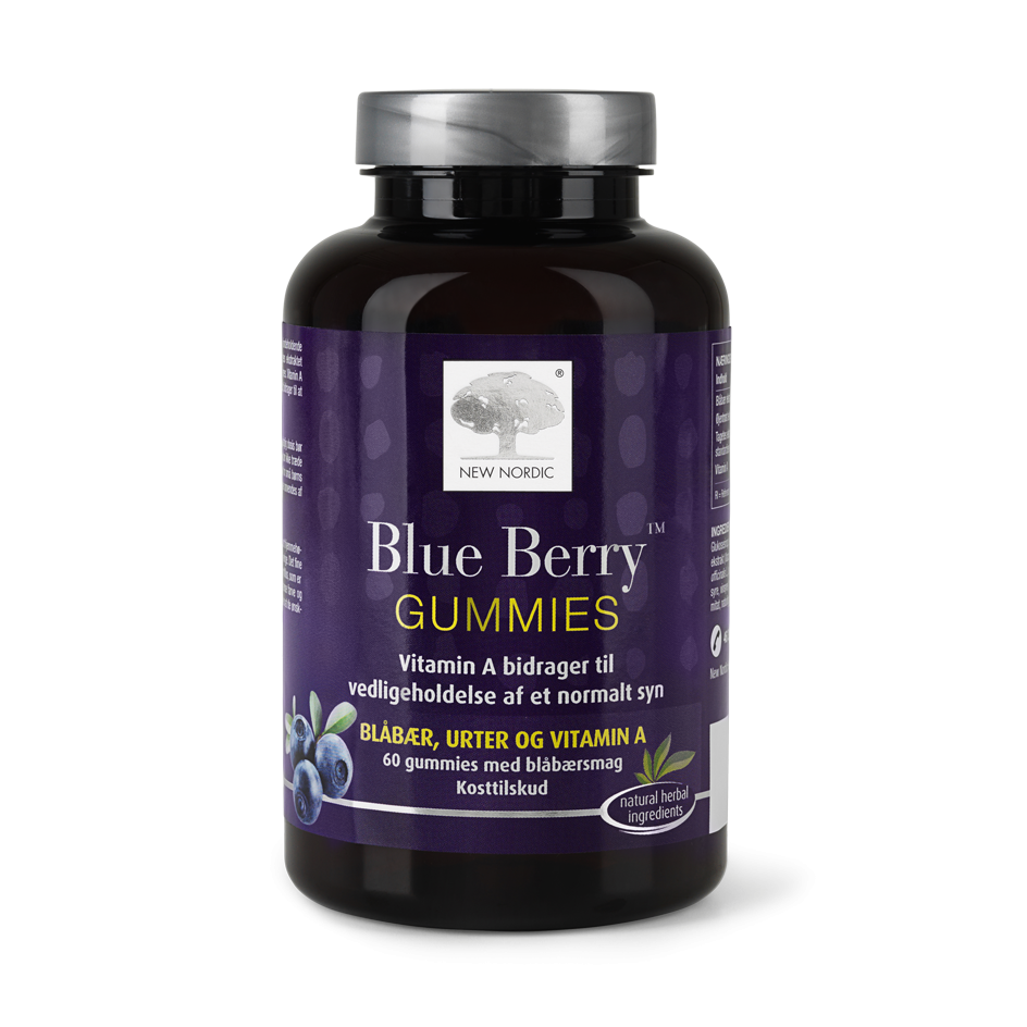 Produktbillede af New Nordic Blue Berry Gummies på tilbud