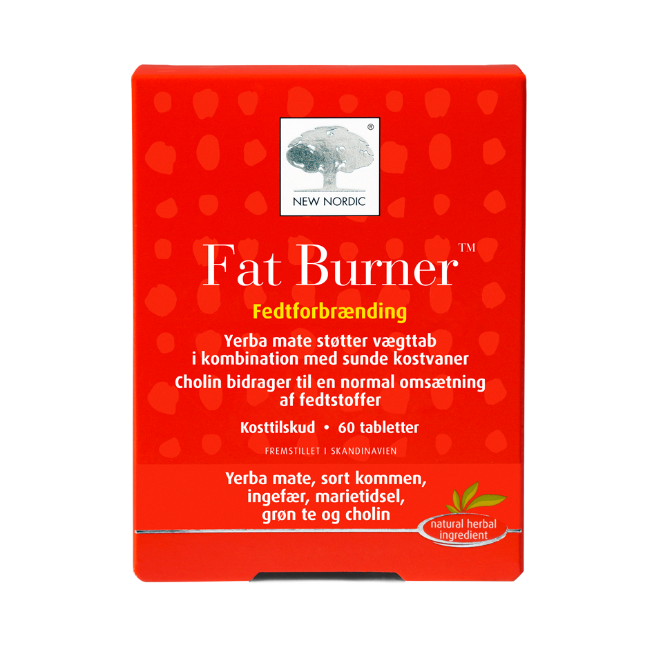 Produktbillede af New Nordic Fat Burner 60 tabletter på tilbud