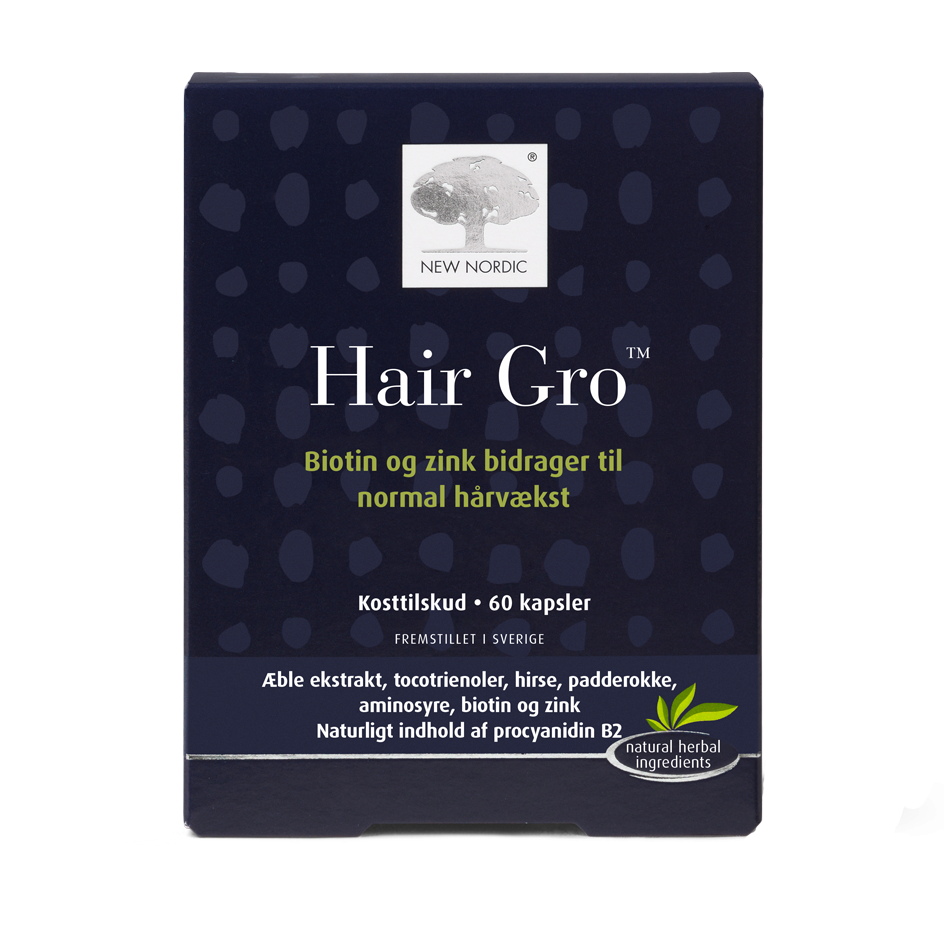 Produktbillede af New Nordic Hair Gro på tilbud