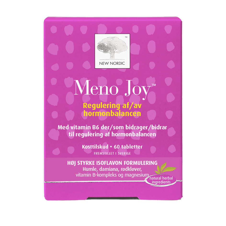 Produktbillede af New Nordic Meno Joy 60 tabl. på tilbud