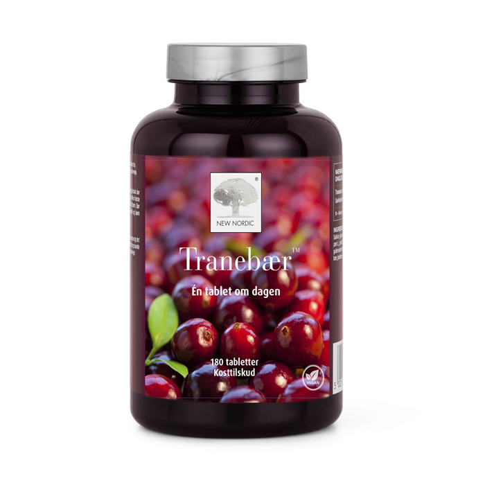 Produktbillede af New Nordic Tranebær 180 Tabl. på tilbud i brug