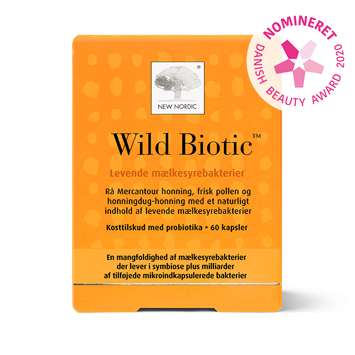 Produktbillede af New Nordic Wild Biotic 60 kapsler på tilbud