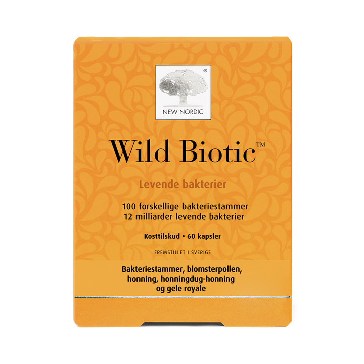 Stort online udvalg i New Nordic Wild Biotic 60 kapsler ❤ New Nordic ❤ Hurtig levering: 1 - 2 Hverdage og gratis fragt v/køb over 295 kr. GLS til pakkeshop ❤ Varenummer: HG-45290 og barcode / Ean: 5021807452903 på lager - Kæmpe udvalg i Sundhed - Over 454 design brands på udsalg