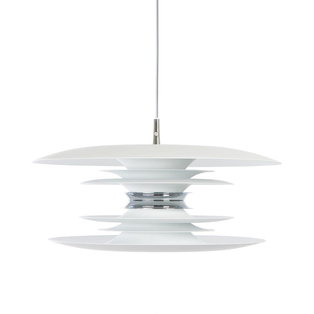 Produktbillede af Diablo Ø50 Pendel Hvid LED Belid i premium kvalitet