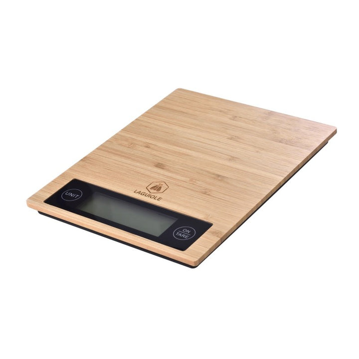 Laguiole Elektronisk køkkenvægt Bamboo 1G-5Kg