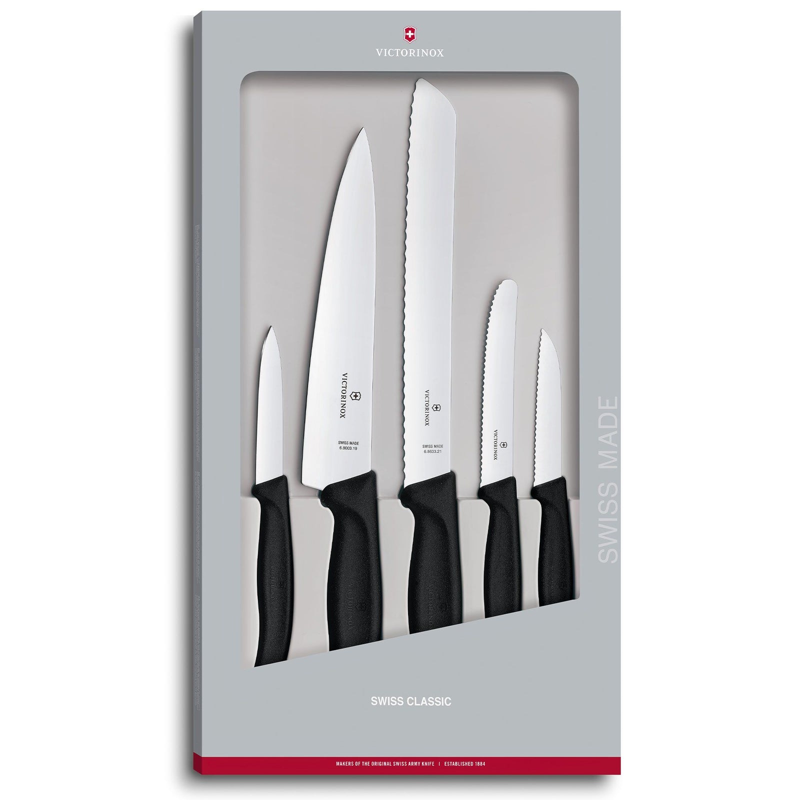 Victorinox Victorinox Swiss Classic knivsæt 5 dele – produktbillede (Knivsæt)
