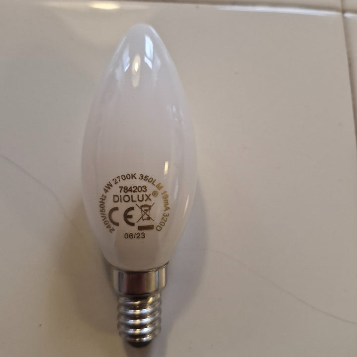 Diolux Kerte40 E14 4W LED 350lm 2700K Så længe lager haves GN