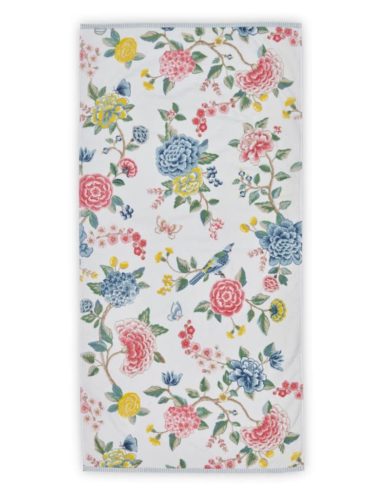 Produktbillede af PIP Studio Good Evening Hvid håndklæder Badehåndklæde 70x140 på tilbud i høj kvalitet