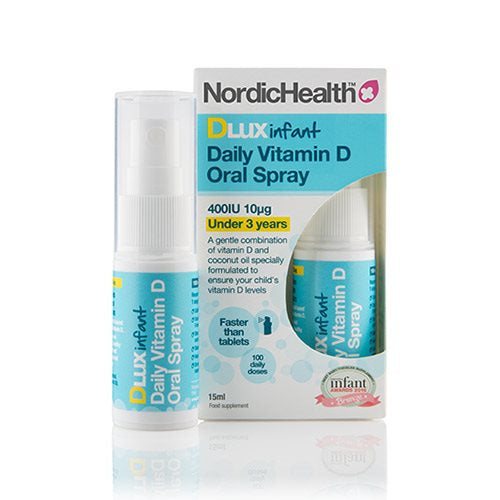 Produktbillede af Medic Wiotech Dlux Infant D-Vitaminspray 15ml. på tilbud