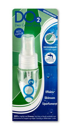 Produktbillede af Deo Crystal spray DO2 40 ml. på tilbud