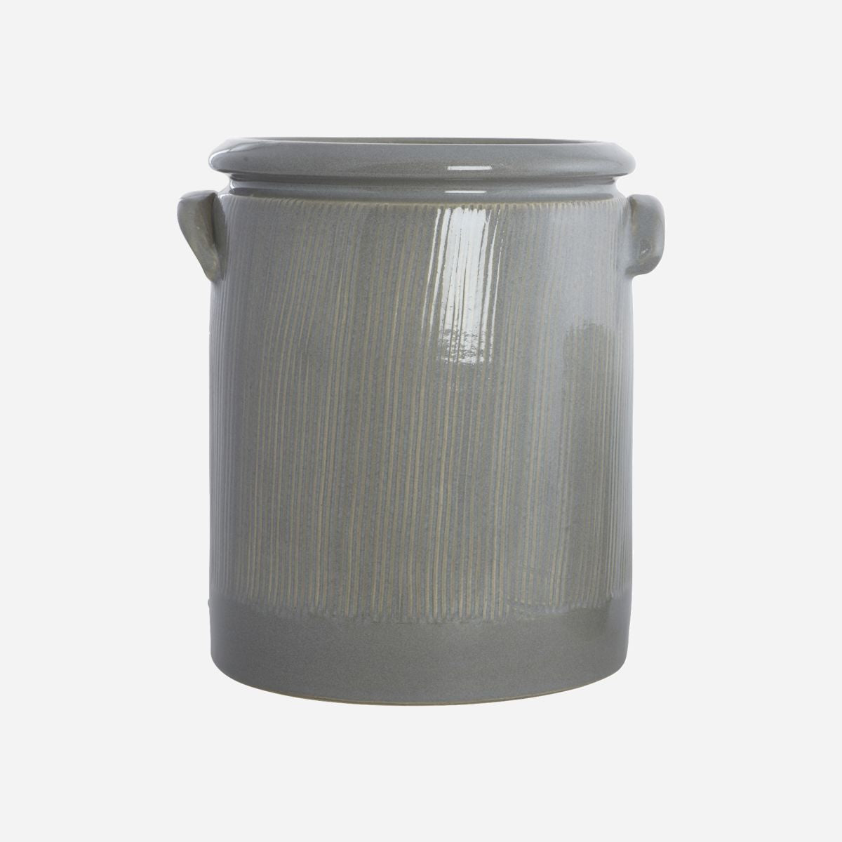 Produktbillede af House Doctor Urtepotte Pottery M lysegrå i premium kvalitet