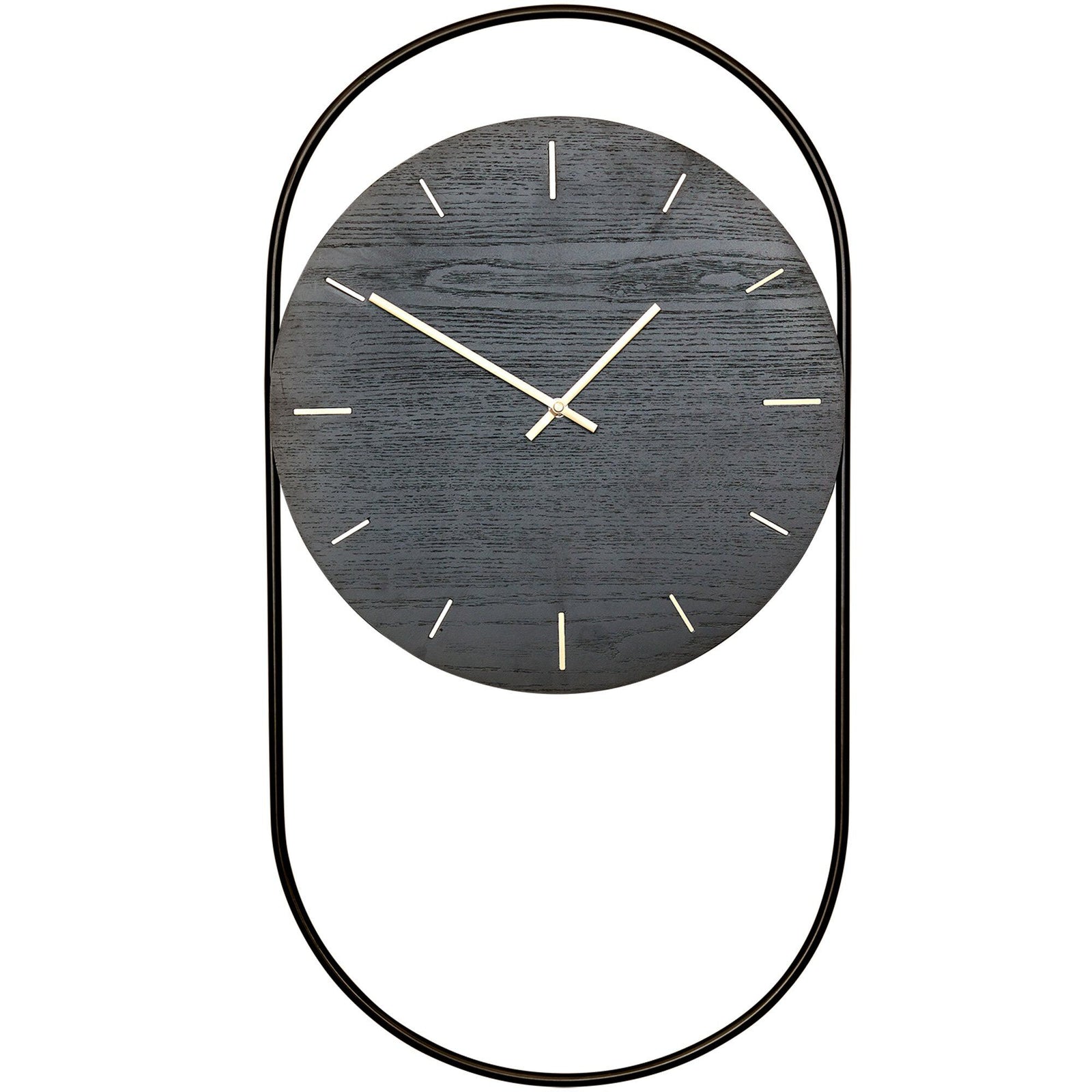 Andersen Andersen A-Wall ur sort/metal – detaljebillede (Ur)