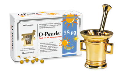 Stort online udvalg i Pharma Nord D-Pearls 38 mcg - 240 kapsler ❤ Pharma Nord ❤ Hurtig levering: 1 - 2 Hverdage og gratis fragt v/køb over 295 kr. GLS til pakkeshop ❤ Varenummer: HG-126600 og barcode / Ean: 5709976138605 på lager - Kæmpe udvalg i Sundhed - Over 434 design brands på udsalg