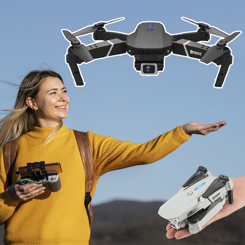 Produktbillede af Foldbar Drone 4K med/uden kamera Drone med kamera på tilbud