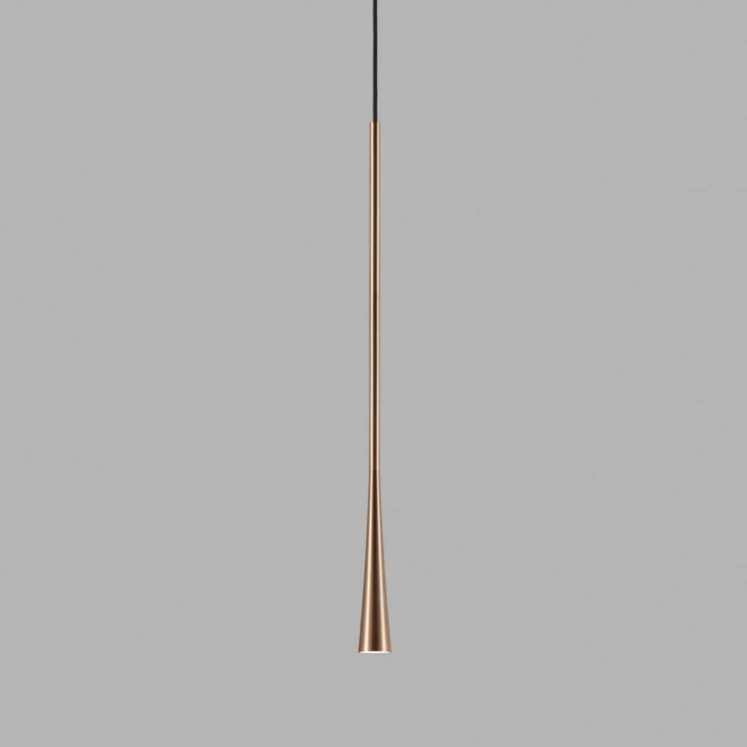 Produktbillede af DROP S2 Pendel Rose Gold LIGHT-POINT i premium kvalitet