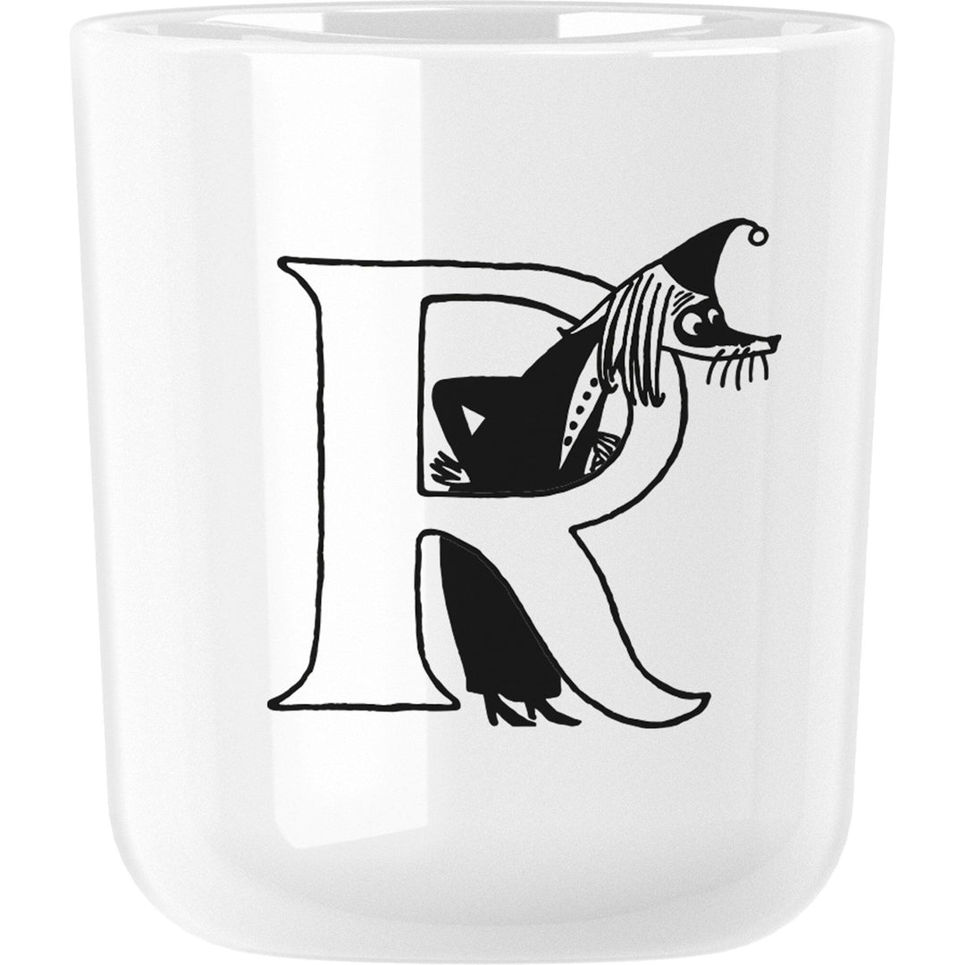 Rig-tig Rig-tig Mumi ABC krus, 0,2 liter, R ❤ produktbillede (Moomin)