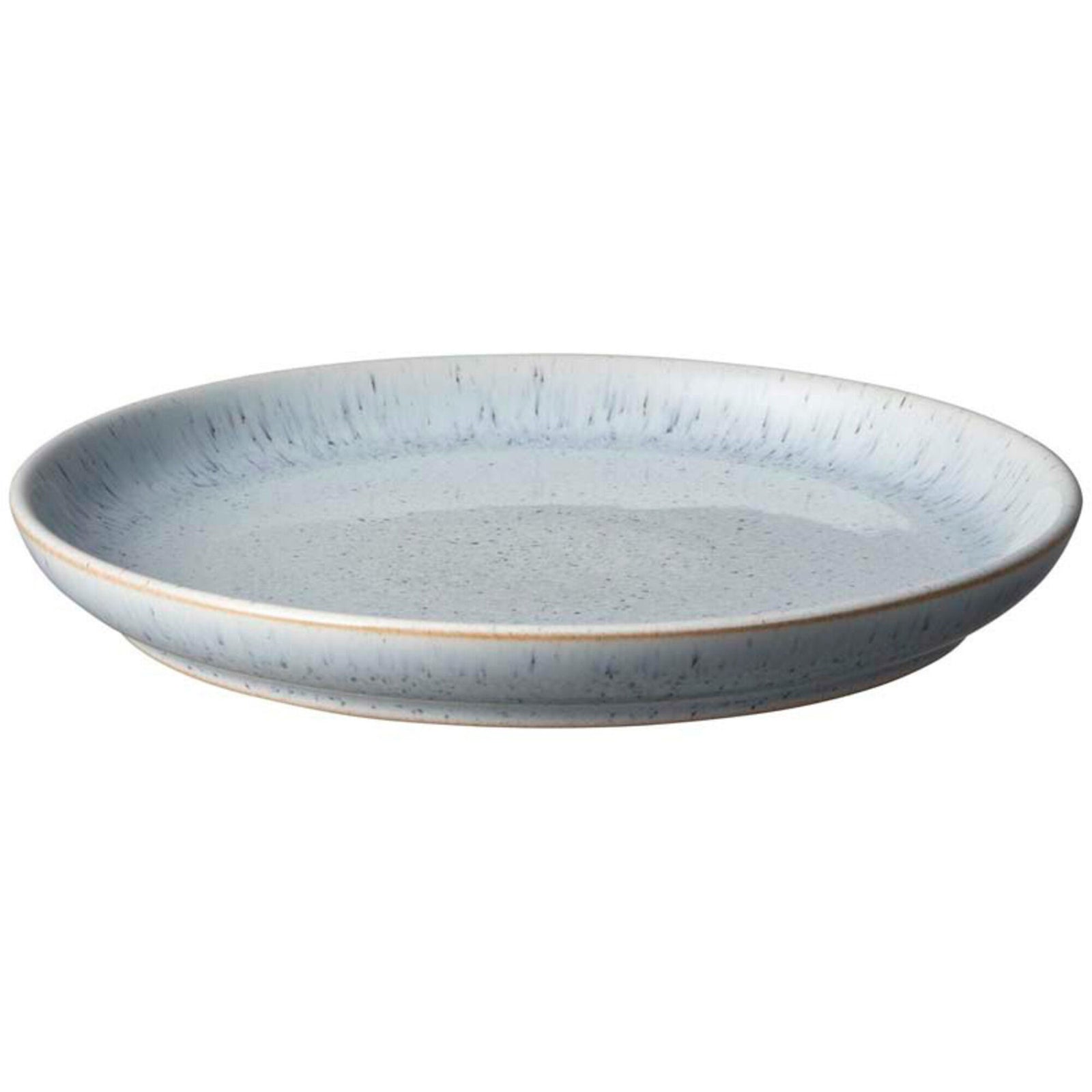 Denby Denby Studio Blue tallerken, 21 cm, pebble – billede i brug (Morgenmadstallerken)