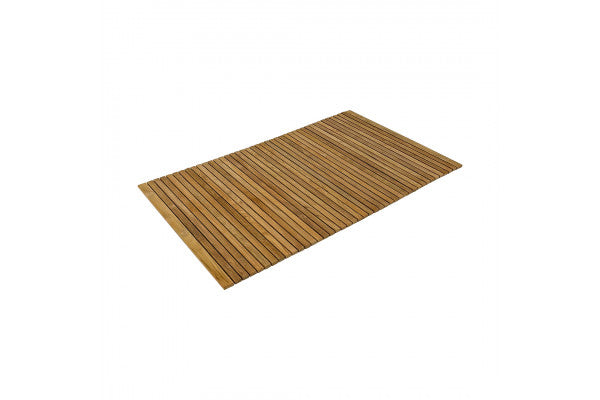 Produktbillede af Dueodde Bademåtte 150x90 cm Kerneteak på tilbud i høj kvalitet