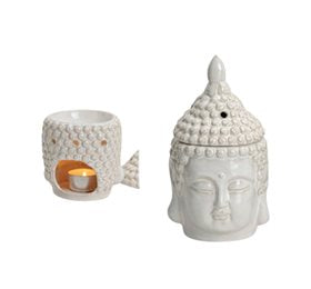 Produktbillede af Fischer Pure Nature Duftlampe Buddha Hvid 1 stk. på tilbud