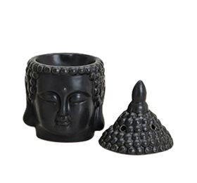 Produktbillede af Fischer Pure Nature Duftlampe Buddha Sort 1stk. på tilbud
