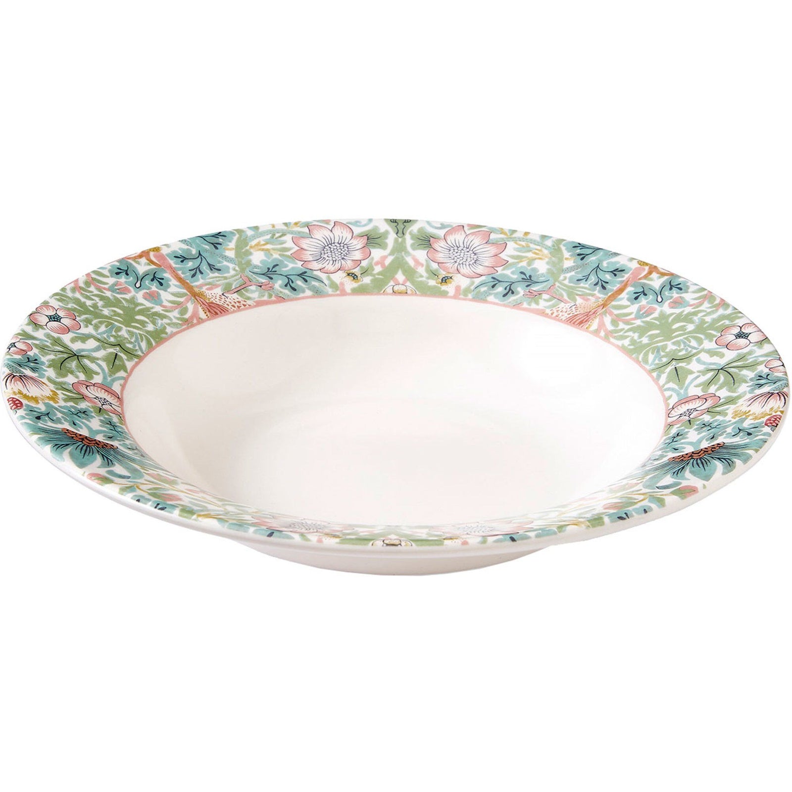 Spode Spode Strawberry Thief pastaskål 26 cm – vinkelbillede (Pastaskål)