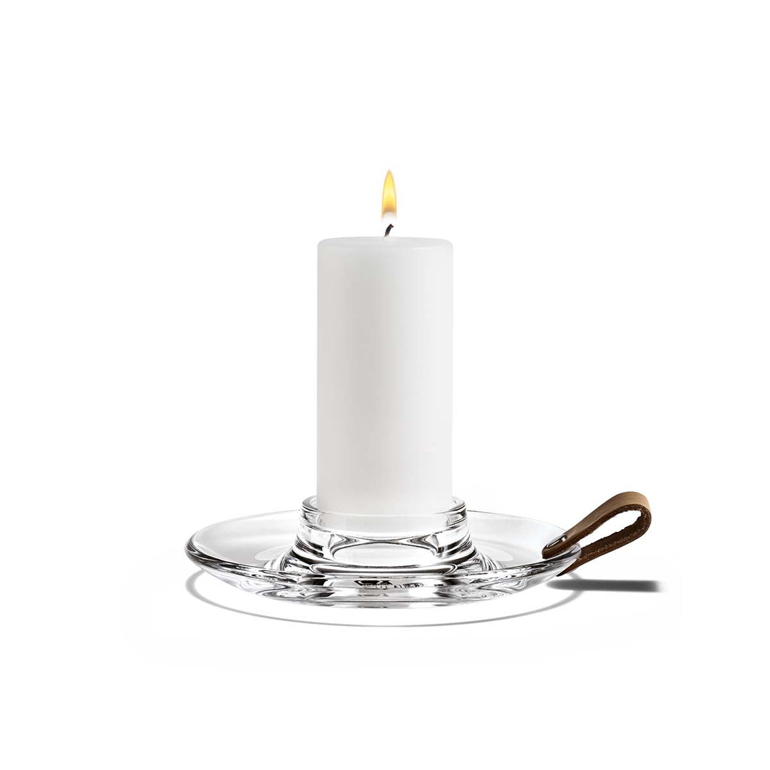 Produktbillede af Holmegaard DWL Bloklysestage klar Ø17 cm i premium kvalitet