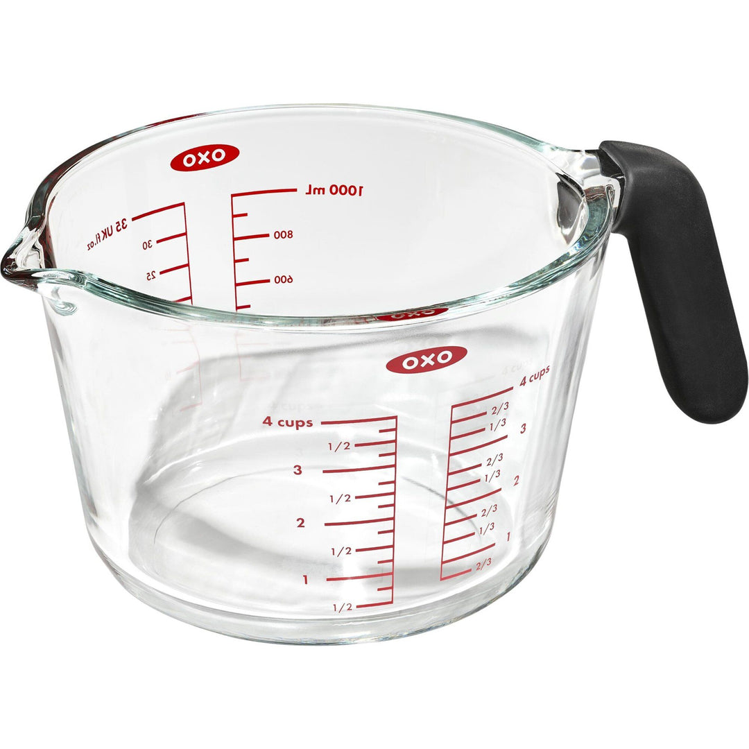 Oxo Oxo Målebæger 1 liter, glas ❤ produktfoto i kategorien Målebæger
