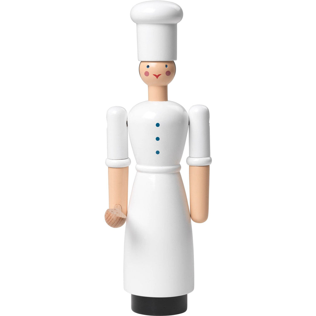 Kay bojesen Kay bojesen Kokkepige hvid ❤ detaljebillede (Træfigur)