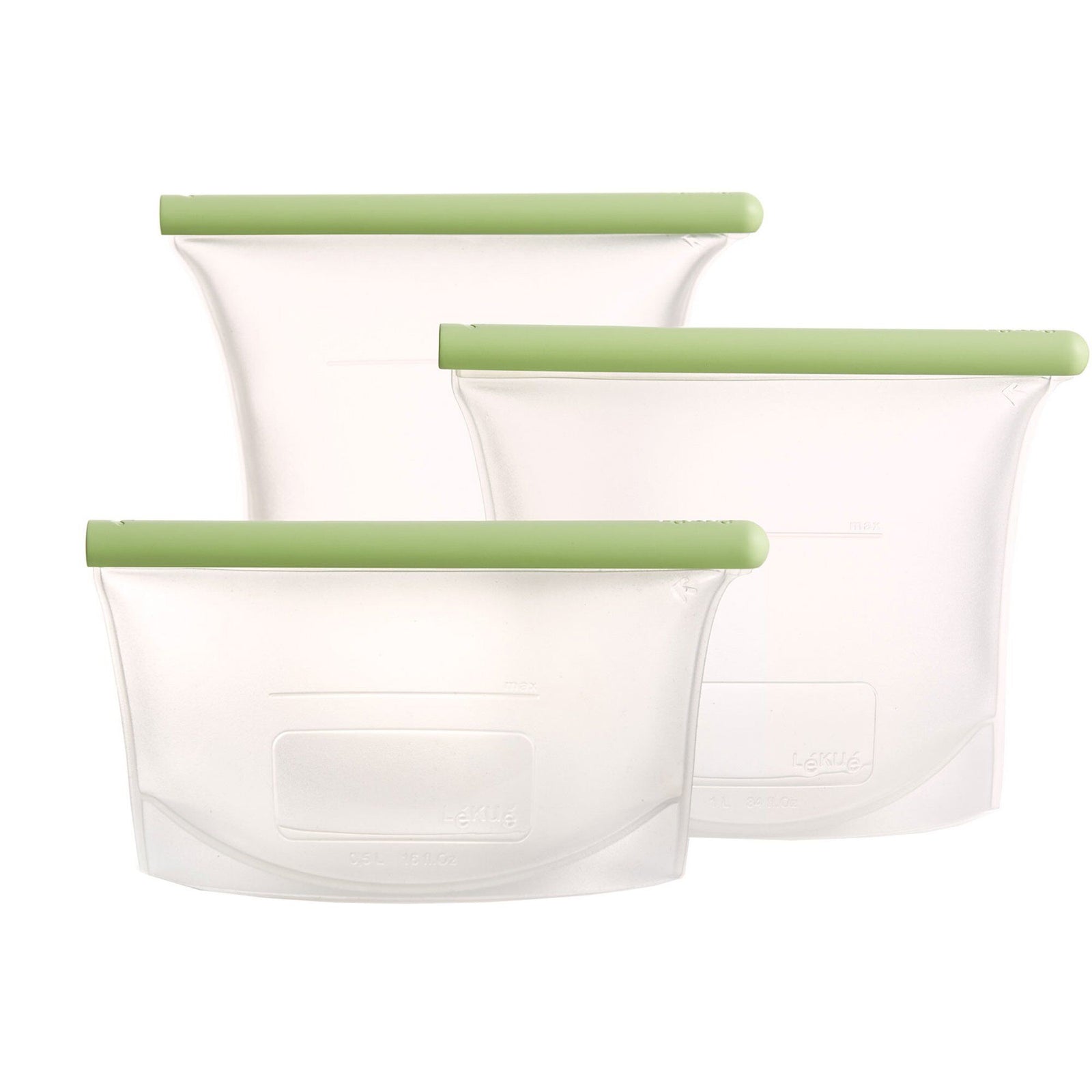 Lékué Lékué Silikoneposesæt med 3 stk. – produktfoto (Pose)