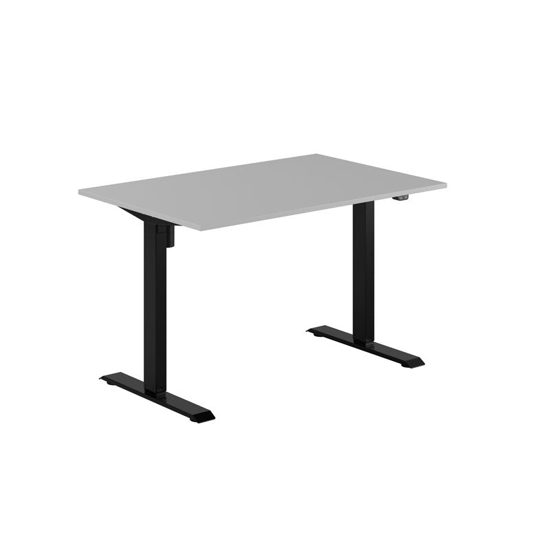 Produktbillede af EASY Hæve/Sænkebord m/1 motor 120x80cm Grå-sort på tilbud