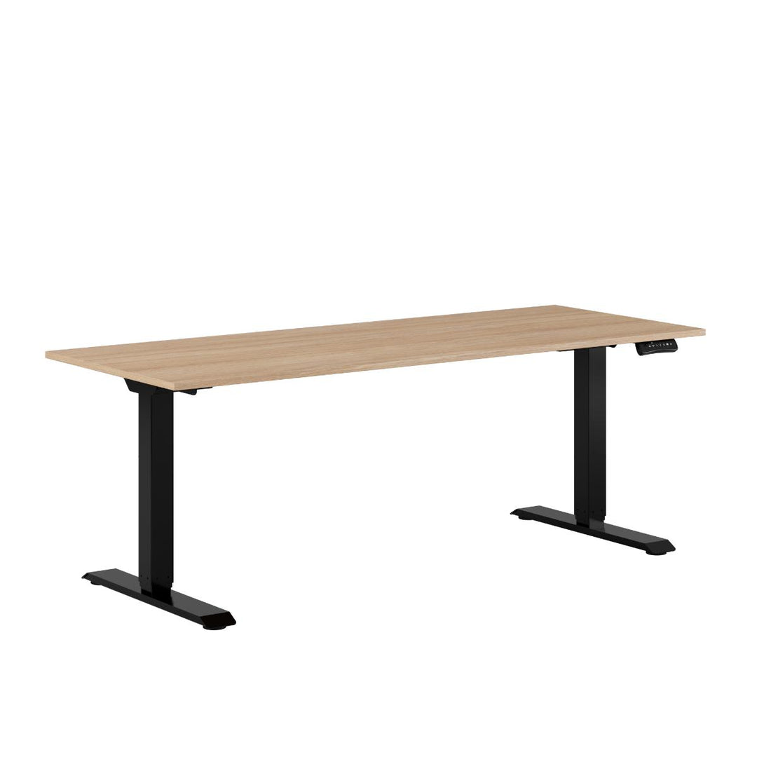 Produktbillede af Premium Hæve/Sænkebord m/2 motorer 180x70cm Urban-sort på tilbud